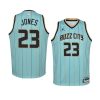 youth charlotte hornets kai jones 2021 nba draft mint green city edition jersey