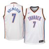 youth chet holmgren thunder white association edition jersey