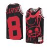 youth chicago bulls zach lavine black big face 2.0 jersey