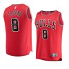 youth chicago bulls zach lavine replica red icon edition jersey