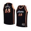 youth clint capela hawks black city edition jersey 1