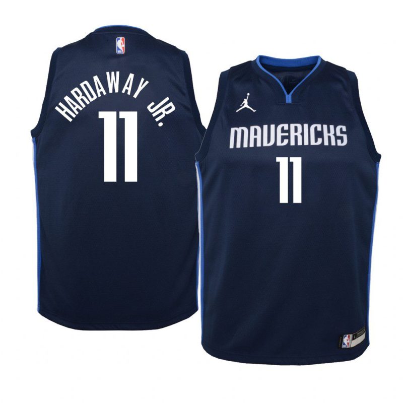 youth dallas mavericks tim hardaway jr. jumpman navy statement jersey