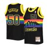 youth denver nuggets aaron gordon hardwood classics black reload jersey