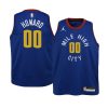 youth denver nuggets custom blue statement jersey