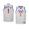 youth denver nuggets michael porter jr. swingman white earned edition jersey