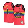 youth denver nuggets michael porter jr. throwback red reload jersey