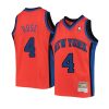 youth derrick rose hardwood classics orange reload jersey