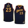 youth golden state warriors draymond green navy city jersey