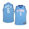 youth houston rockets kenyon martin jr. blue city jersey