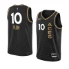 youth kelsey plum las vegas aces black rebel edition jersey