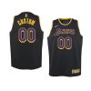 youth los angeles lakers custom swingman black earned edition jersey