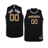 youth memphis grizzlies custom black city jersey