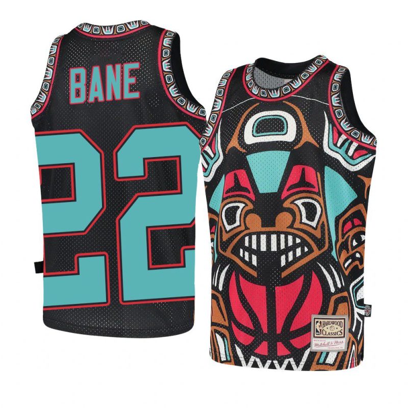 youth memphis grizzlies desmond bane black big face 2.0 jersey