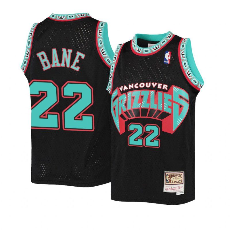 youth memphis grizzlies desmond bane throwback black reload jersey