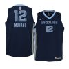 youth memphis grizzlies ja morant new season navy statement jersey