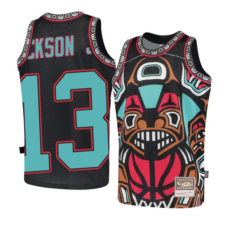 youth memphis grizzlies jaren jackson jr. black big face 2.0 jersey