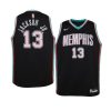 youth memphis grizzlies jaren jackson jr. black hardwood classics jersey