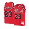 youth michael jordan throwback red reload jersey