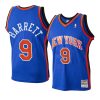 youth new york knicks rj barrett blue hardwood classics jersey