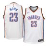 youth oklahoma city thunder tre mann 2021 nba draft white association edition jersey