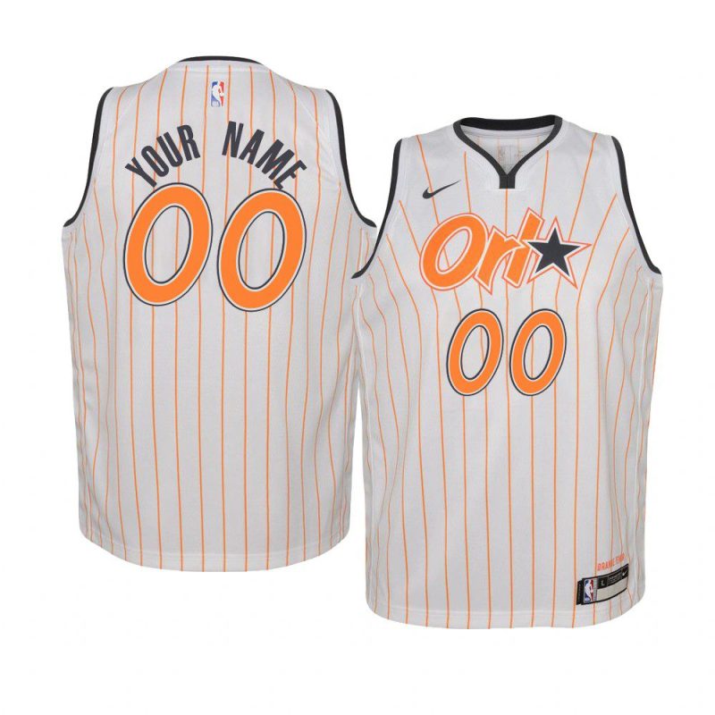 youth orlando magic custom white city jersey