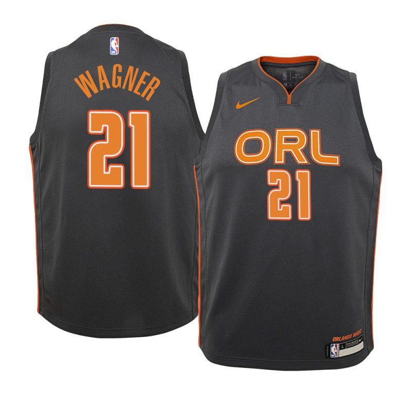 youth orlando magic franz wagner 2021 nba draft black city edition jersey