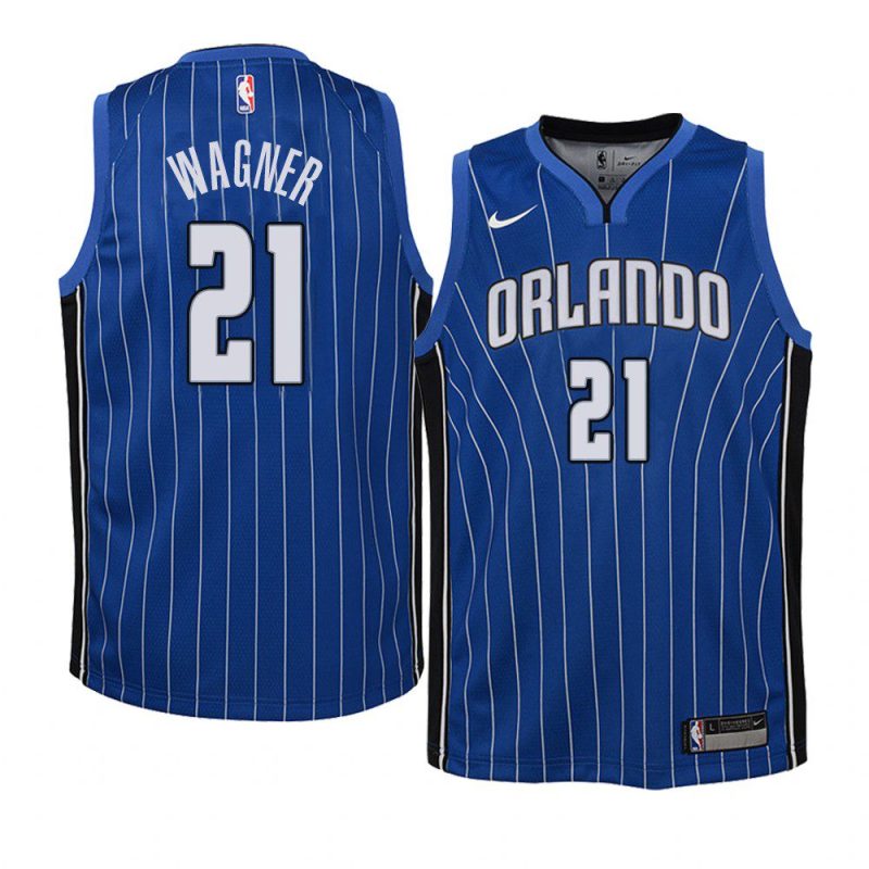 youth orlando magic franz wagner 2021 nba draft blue icon edition jersey