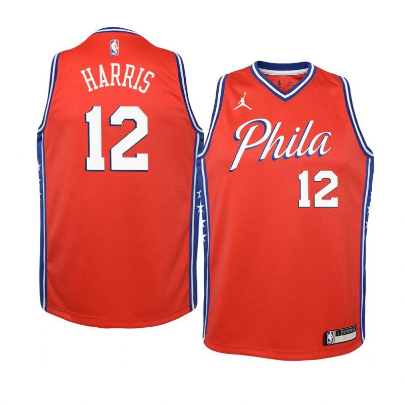 youth philadelphia 76ers tobias harris red statement jersey