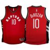 youth raptors 10 demar derozan 2015 red jersey