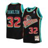 youth richard hamilton hardwood classics black reload jersey