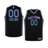 youth sacramento kings custom black city edition jersey