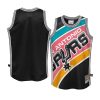 youth san antonio spurs hwc black big face jersey