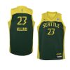 youth seattle storm kiana williams green explorer edition jersey