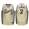 youth spurs 2 kawhi leonard cream 2015 christmas swingman jersey