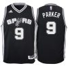 youth spurs 9 tony parker road black jersey