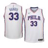 youth tobias harris white association jersey