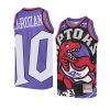 youth toronto raptors demar derozan purple big face jersey