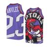 youth toronto raptors fred vanvleet purple big face jersey