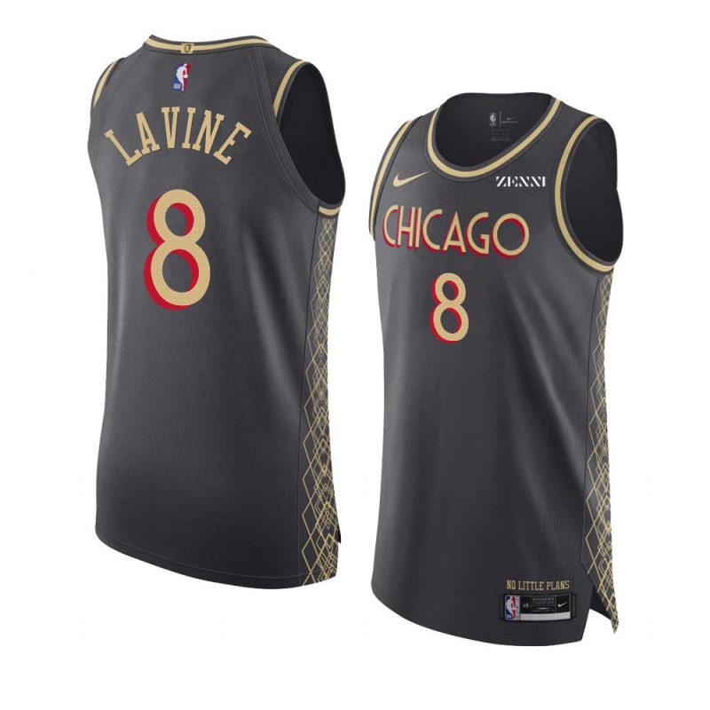 zach lavine jersey city edition black authentic 2020 21