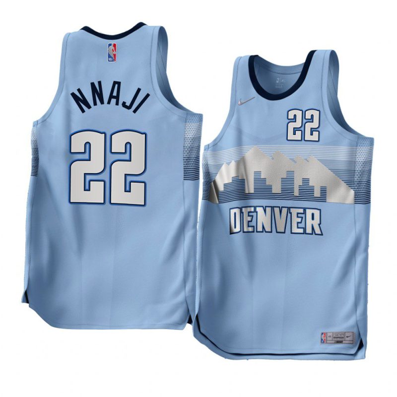 zeke nnaji blue earned edition jersey