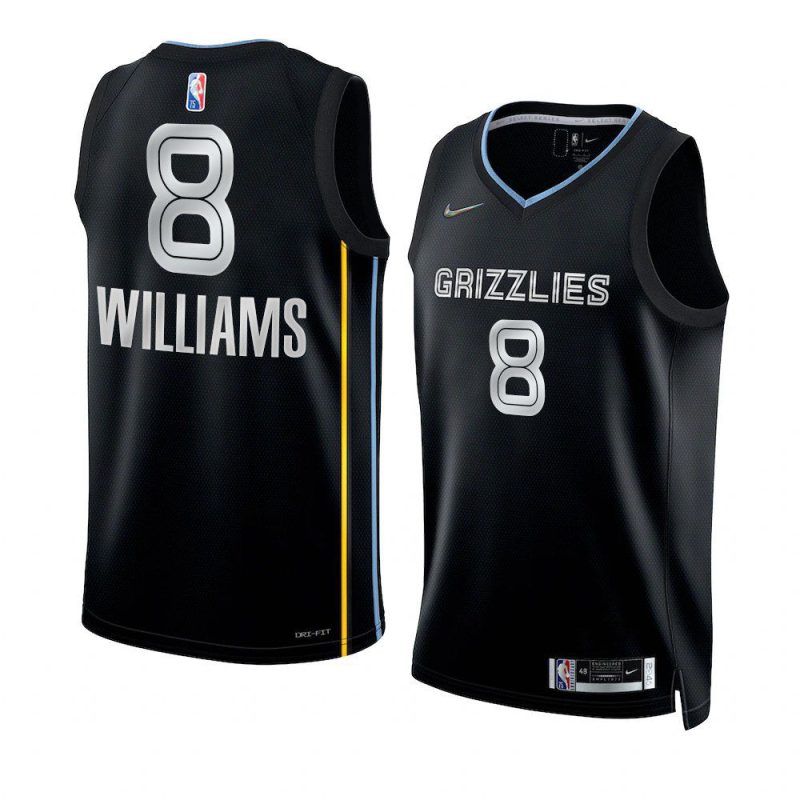 ziaire williams grizzliesjersey select series black