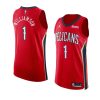 zion williamson statement edition jersey authentic red