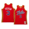 allen iverson jersey syracuse nationals red hwc 2004 05