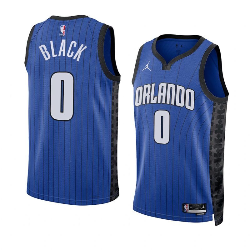 anthony black magic statement edition blue 2023 nba draft jersey