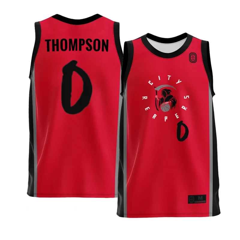 ausar thompson city reapers 2023 nba draft redjersey replica