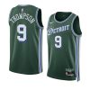 ausar thompson pistons city edition green 2023 nba draft jersey