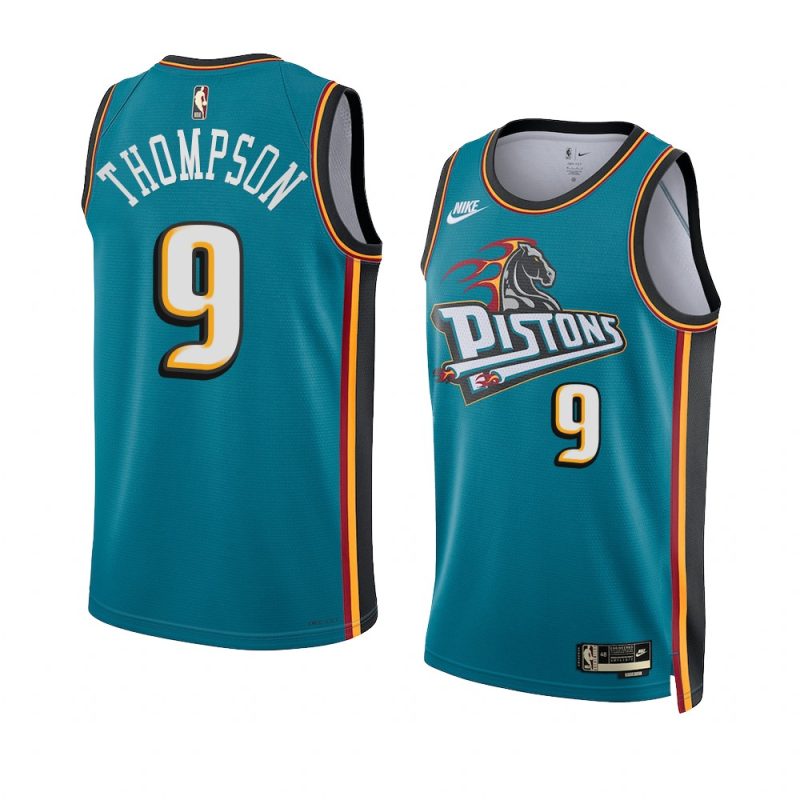 ausar thompson pistons classic edition blue 2023 nba draft jersey