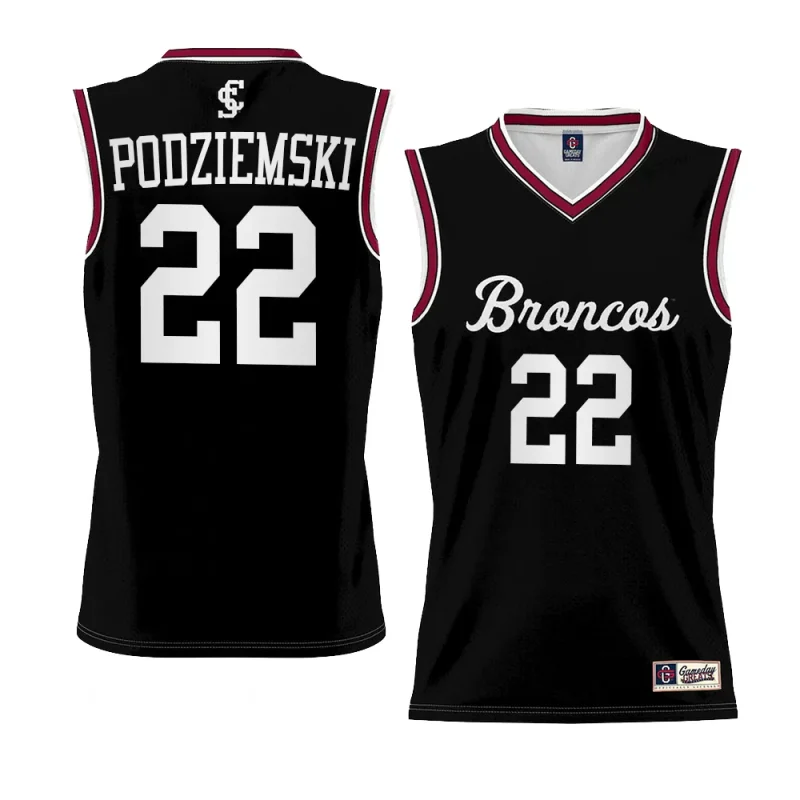 brandin podziemski santa clara college basketball whitejersey 2023 nba draft