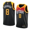 brice sensabaugh jazzjersey 2022 2023city edition black2023 nba draft