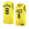 brice sensabaugh jazzjersey 2022 2023icon edition yellow2023 nba draft